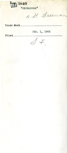 Old Series Trademark No. 3840