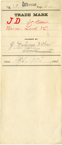 Old Series Trademark No. 1953