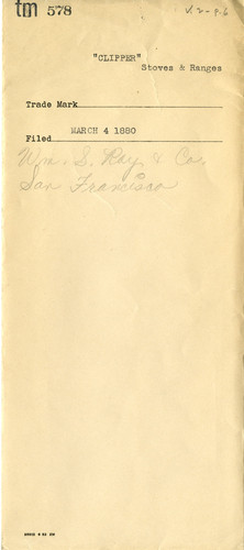 Old Series Trademark No. 0578