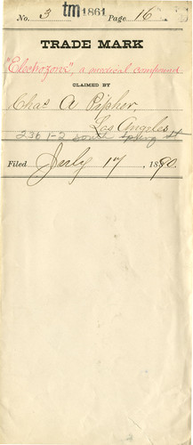 Old Series Trademark No. 1861a