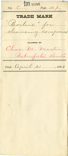 Old Series Trademark No. 2285