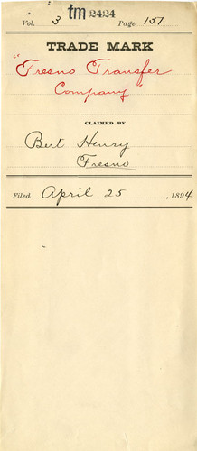 Old Series Trademark No. 2424