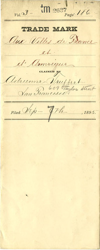 Old Series Trademark No. 2637