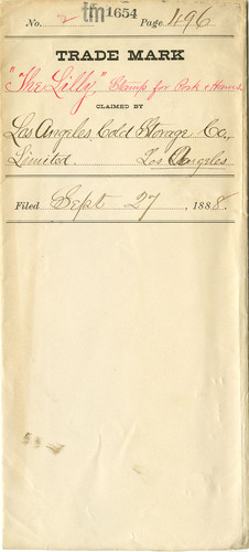 Old Series Trademark No. 1654