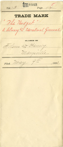 Old Series Trademark No. 1963