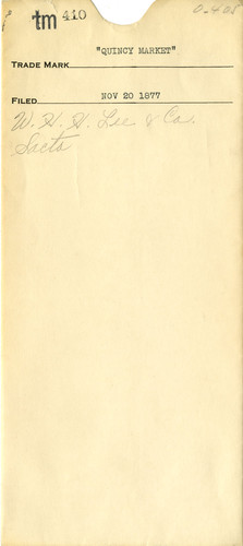 Old Series Trademark No. 0410