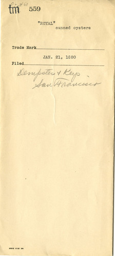 Old Series Trademark No. 0559