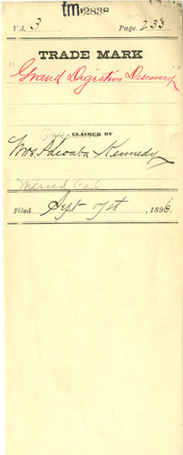 Old Series Trademark No. 2838