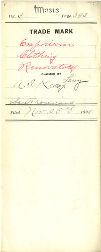 Old Series Trademark No. 3313