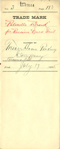 Old Series Trademark No. 2614