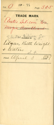 Old Series Trademark No. 0071