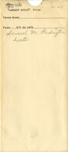 Old Series Trademark No. 0326