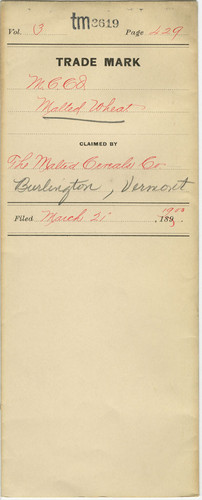 Old Series Trademark No. 3619