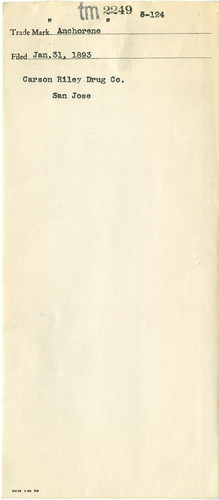 Old Series Trademark No. 2249