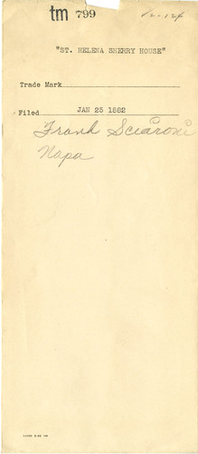 Old Series Trademark No. 0799