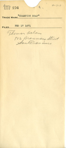 Old Series Trademark No. 0194