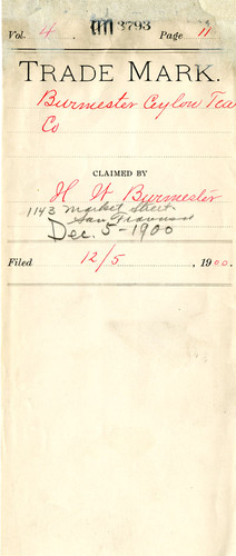 Old Series Trademark No. 3793