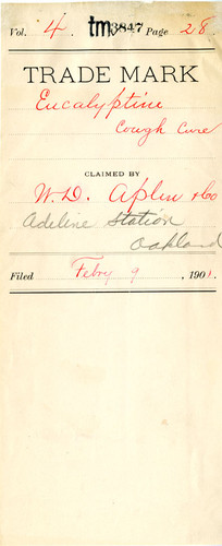 Old Series Trademark No. 3847