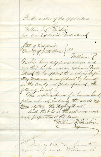 Old Series Trademark No. 0243