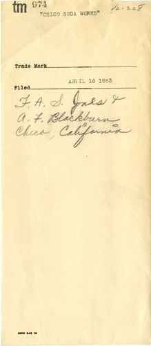 Old Series Trademark No. 0974