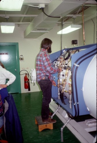 Hyperbaric chamber at McMurdo Station, Antarctica