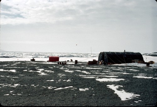 New Harbor field camp, Dry Valleys, Antarctica