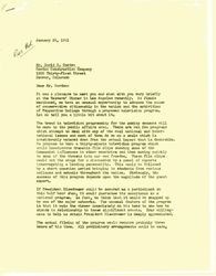 Correspondence from M. Norvel Young to David G. Gordon, 1961-01-26