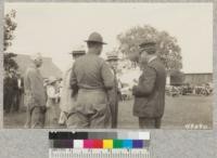 The judging committee at Yolo County Fire day. April, 1930