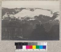 Snow on the Berkeley Hills February, 1922, from Hilgard Hall