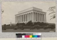 The Lincoln Memorial at Washington is one of the finest pieces of architecture in the country. It is situated directly in line with the Washington Monument and the dome of the Capitol. Sycamores have been planted about the big reflecting basin which will be greatly improved in the appearance when they grow to full size