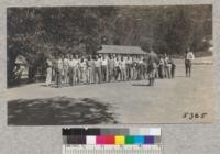 Roll call of the Orange County 4-H Club at Camp Radford, 1930 by Eastman