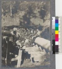 Forestry club on Pipe Line in Lagunitas Canyon, May 1919