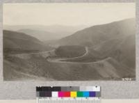 Road construction with gasoline shovel on Rancho Santa Ana, Orange County