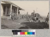 Demonstration at Wente farm, Alameda County 1929. Metcalf