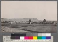Winnett, Montana and McDonald Creek Valley. The mesas in the background constitute the main source of income, as the forage is best there. T.15 N. R.26 E.P.M., Sec. 34. Lewistown, Montana