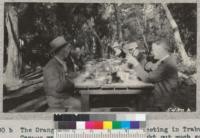 The Orange County fire warden's meeting in Trabuco Canyon was well attended and brought out much good discussion. 1932. Metcalf