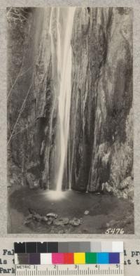 Nojoqui Falls (meaning "night-hawk"; pronounced "na-ha-wee") is the center of attraction at the Santa Barbara County Park of the same name. Metcalf