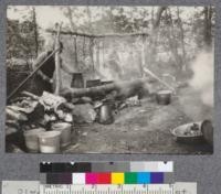 River drivers camp on East Branch of Penobscot