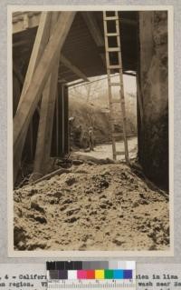 No. 4 - California, Ventura County. Erosion in lima bean region. View of bridge of Osmussen wash near Saticoy showing depth of cutting following accelerated erosion and run-off from bean fields. February 23, 1932. W. C. Lowdermilk