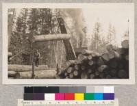 4.3245 Log Loading Pan Handle Lumber Company, Idaho