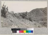 Road machinery demonstrations on Santa Barbara Forest. April 1929. Metcalf