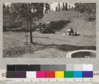 Camp site at Big Pines Recreation Park, Los Angeles County. May, 1927