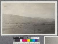 Tehachapi Mountains taken from Southern Pacific Railway