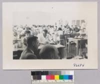 Junior Leaders' Conference, Davis, in dining room. June 1952. Metcalf