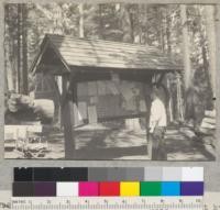 Camp Califorest. Bulletin built by Professor Barr. May, 1939. E.F