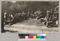 The Monterey County Fire Wardens Conferences, April 1930 in charge of Tavernetti and Phelps