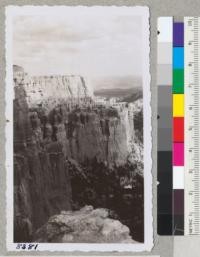 Bryce Canyon, Utah, from Inspiration Point. September 15, 1946. Metcalf