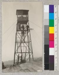 The Grizzly Peak Lookout Station from the roof of the watchman's house