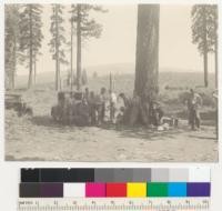 Camp Califorest. Brush field study trip. Head of Rock Creek. 7-25-39. E.F