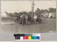 Napa's new rural fire truck. Aug. 1928. Metcalf